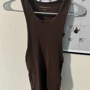 YoungLA Men’s Smalls Brown Tank Top